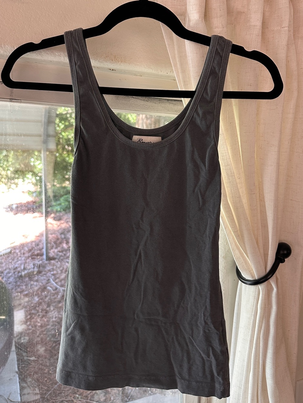 ROWAN Delphine Scoop Neck Tank
